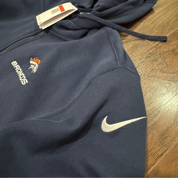 Nike Denver Broncos Hoodie - Size L - NWT - Picture 2 of 6